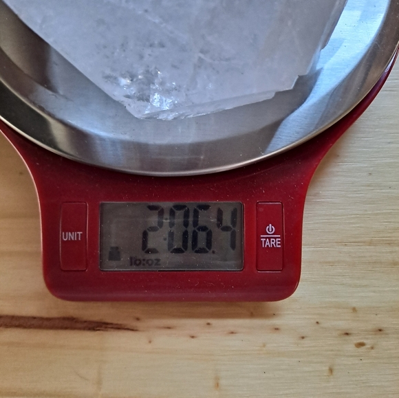 Extra Large High Quality Quartz Crystal Point - Picture 9 of 9